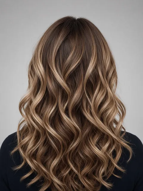 Bronde con Ondas — Color en Ester Beauty, Plottier
